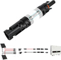15A Solar in-line Fuse Holder Connector, IP68 1000V Male and Female Connector, for Solar Photovoltaic System (with 10X38mm Fuse)