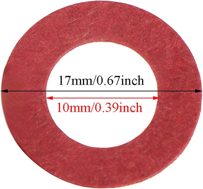 Maxmoral 100pcs 18650 Lithium Battery Insulator Rings Hollow Paper Pad Electrical Insulation Ring Adhesive Cardboard Sticker (Red+Green)