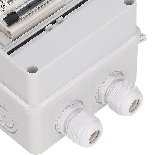 2P 80A DC Circuit Breaker Disconnect Switch DC1000V DIN Rail Mount Miniature for Photovoltaic Solar Panel PV System Grid Box Isolator