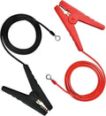 Fence Lead Copper Wire with Alligator Clips for Electric Fence Charger, Wide Compatibility for Solar Fence Charger, Energizer, Wire Fencing & Electric Fence Tester