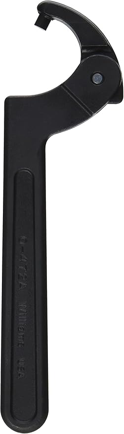 Williams JHWO-472A Adjustable Pin Spanner Wrench with Span Diameter of 1-1/4 to-3-Inch, Ideal for Adjusting Collars, Lock Nut Rings, and Bearings