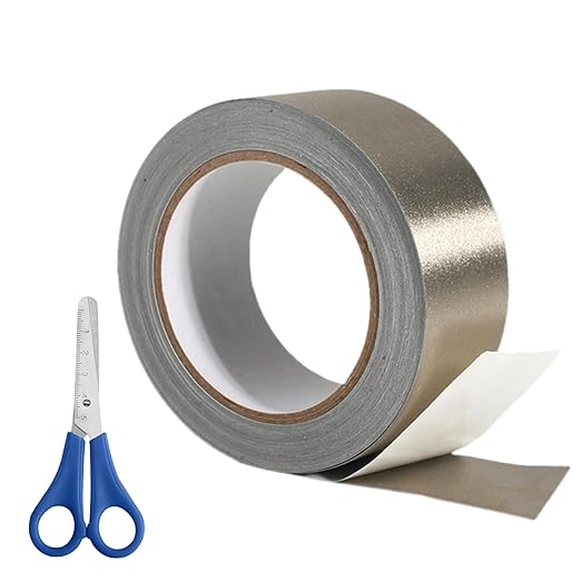 Faraday Tape Double Conductive Cloth Tape, with Conductive Adhesive for, Grounding, EMI Shielding, Wire Harness, Cable Interference Blocking (2in x 59 Feet)