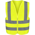 Neiko High Visibility Safety Vest ANSI Class 2, No Pocket, Neon Yellow, XX-Large (2XL)