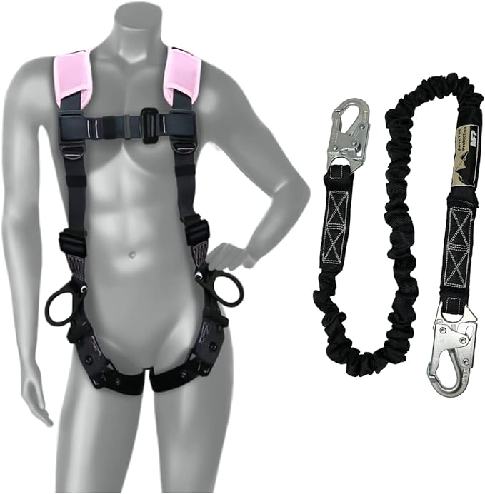 AFP Demon Fall Protection Comfortable Safety Harness (OSHA/ANSI PPE)
