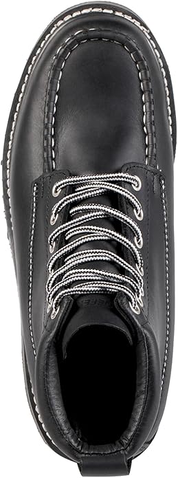 Men's SureTrack 6" & 8'' Leather Soft Toe Work Boot for Men, Welt Construction, Oil/Slip Resistant, Wedge Sole, Moc Toe Men's Work Boots, EH, 84994 & 86994