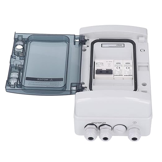 Solar PV Combiner Box 40A 1000V IP65 for Industrial and Off Grid Power Generation