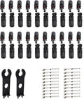 40PCS Solar Panel Connector PV Connector Kit IP67 Waterproof with Spanners,Solar Connect Kit 20Pairs Male/Female (20Pairs 10AWG)