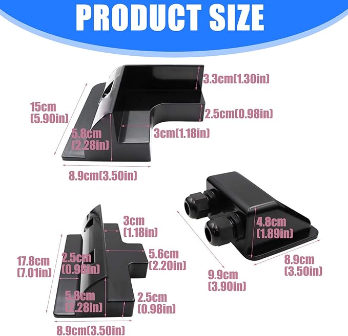 Solar Mounting Bracket None Drilling Angles for Boats Yachts Caravans None Drilling Angles Installation Bracket