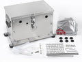Aluminum Battery Box Relocation Kit Universal RV/Trailer Battery Box Outdoor With Waterproof Cover(Group 27)