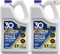 30 SECONDS Pro Mold and Mildew Stain Remover | Scrub Free | Brighter Results Instantly | Ready To Use Refill | 128 fl. oz. (2 PACK)