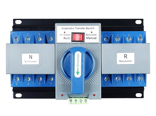 JONASC AC110V 63A 4P Dual Power Automatic Transfer Switch Generator Changeover Switch 50Hz/60Hz