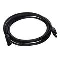 Renogy 15Ft 10AWG Solar Extension Cable with Female and Male connectors, 1 Piece, 15FT-10AWG, Black