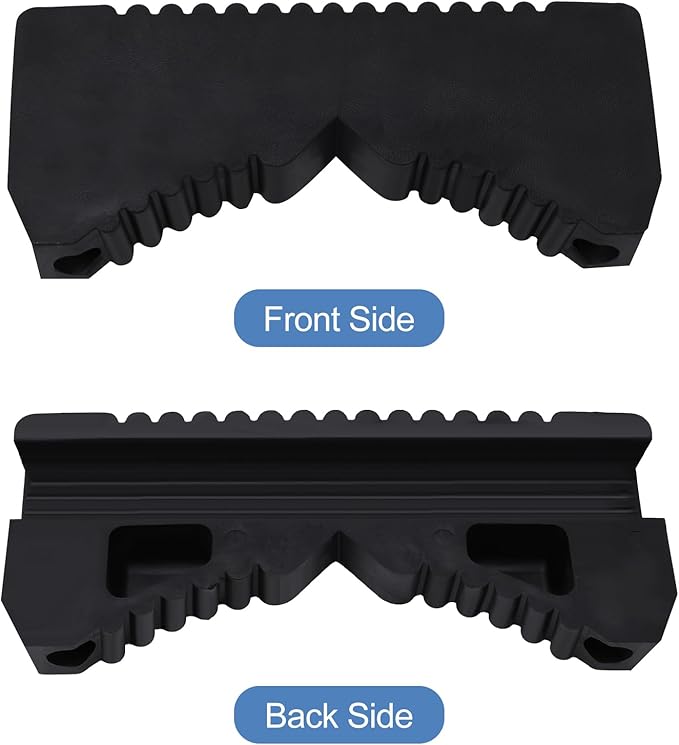 Anti-Slip Ladder Stabilizer, Rubber Steep Ladder Accessory Ladder Stabilizer Rubber Fall Prevention, Scratch Protection, Extension Ladder Attachment Against Wall, Telegraph Pole