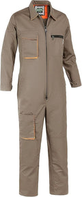 Men's Coveralls Mechanic Work Jumpsuit Multi Pockets Overalls Long Sleeve Workwear Coverall