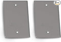 Sigma Engineered Solutions, Gray 14240 1-Gang Rectangular Stamped Weatherproof Cover, 1 Count (Pack of 2)