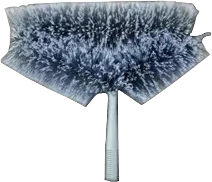 Telescopic Solar Panel Cleaning Brush - High Reach Window Cleaning Pole for Roof Glass House Siding & Conservatory - Efficient & Easy to Use