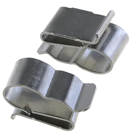 Trailer Frame Wire Clip LUORNG 10PCS Long Type 304 Stainless Steel Solar Panel Cable Clips Clamp for Cable Diameter 5.0mm - 7.60mm, 19mm Solar Panel Wire Clip, PV Module Wire Management