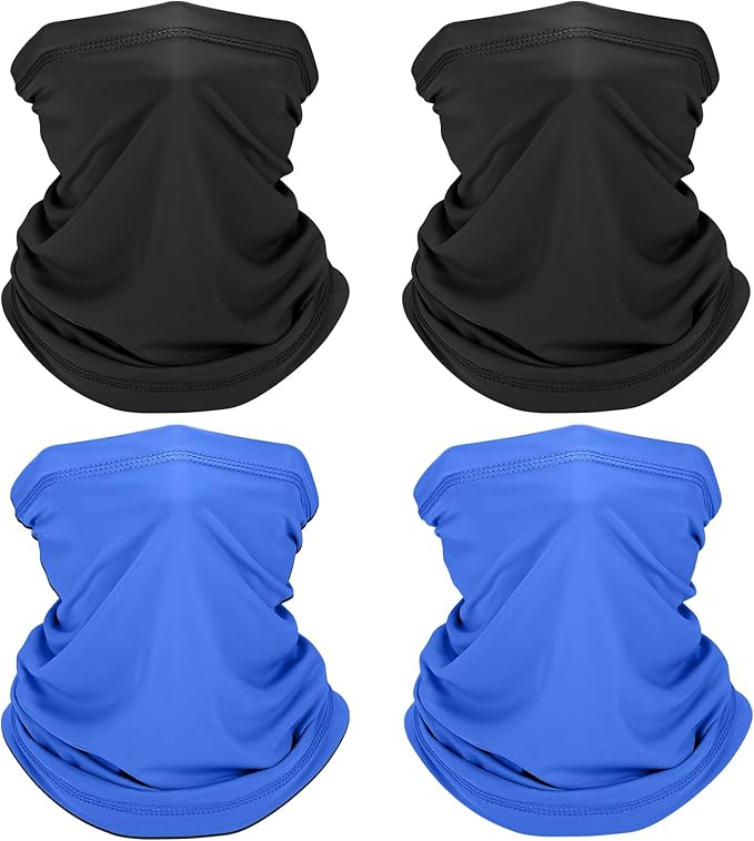 Cooling Neck Gaiter, Summer UV Face Mask Dust Balaclava, Neck Gator Bandana Face Cover for Sun Protection Men Women Outdoor