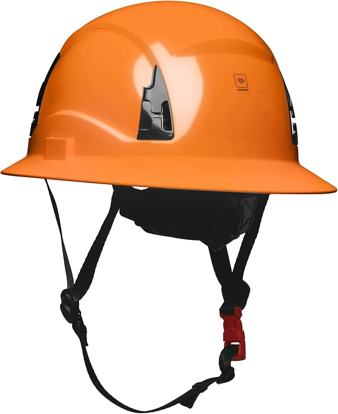 Malta Dynamics APEX Safety Helmets – Type 2 Class E, Full Brim, Non-Vented, Rated for 20,000 Volts and Top, Front, Back, and Side Impact Safety Hard Hat, OSHA and ANSI Certified