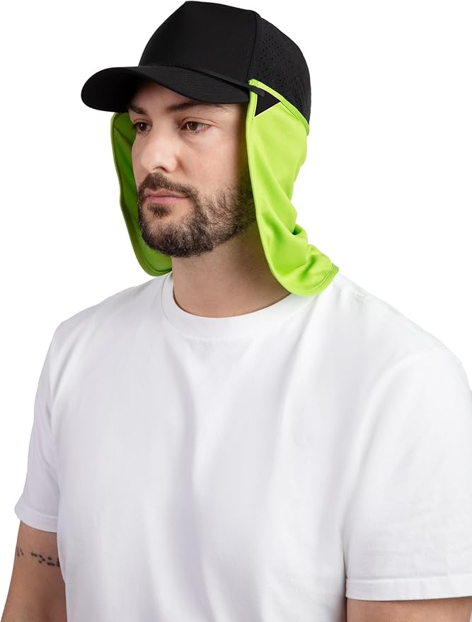 CoolNES - UV Sun Protection Neck Drape Adjustable Multifunctional 2 in 1 Face Covering for Outdoor Fishing - Unisex
