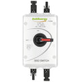 IP66 Solar Combiner Box， 32A PV DC Isolator Switch with Solar Connector for Solar Panel Solar Power System RV, Boats, and Off/On-Grid Solar System