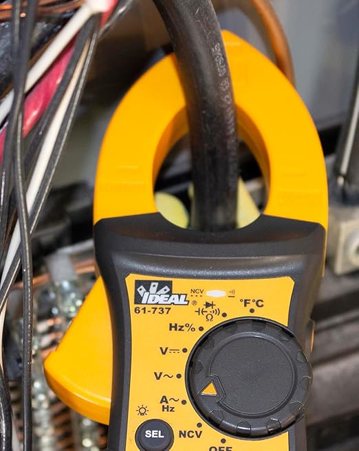Ideal Electrical INC. 61-737 Digital AC Clamp Meter 400 Amp 600-Volt