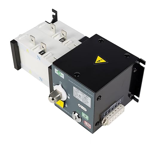 110V AC Automatic Transfer Switch 50/60HZ Dual Electronic Power Controller Electrical Type 2 Pole 50A