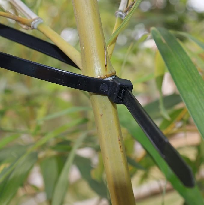 Extra long zip ties 26 inch black Large cable ties heavy duty outdoor use 160 lbs thick Nylon plastic Zipties 60pcs