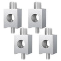 4-Pack #4-2/0 Neutral Lug Kit Aluminum Ground Lugs for Circuit Breaker Electrical Grounding Connections (L)