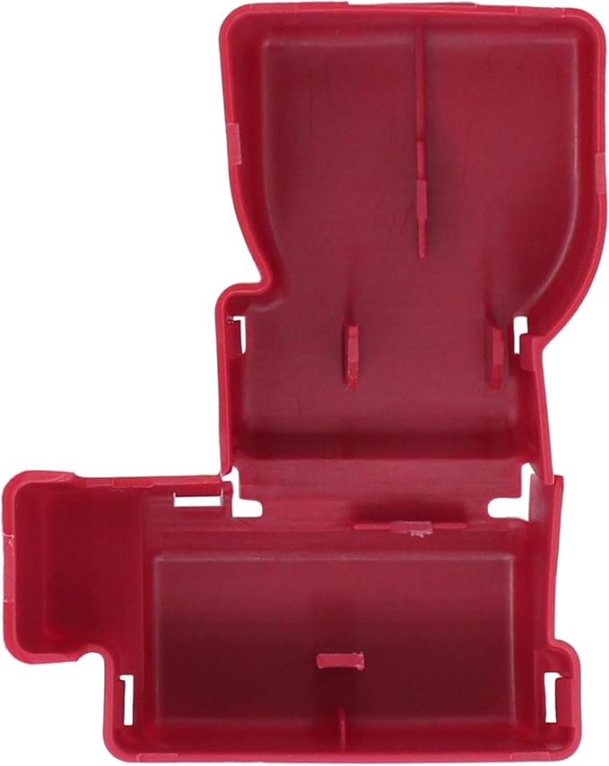 MOTOKU Positive Battery Terminal Cover Red for Nissan Altima 2002-2006, Cube 2009-2014, Juke 2011-2017, Maxima 2004-2008, Rogue 2011-2015, Sentra 2013-2019, Versa 2007-2019, Versa Note 2014-2019