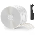 Butyl Tape White 3/4" x 30 Ft None Hardening Premium Butyl Caulk Tape for RV Window Glazing Roofing Leak Opening Pipe Plumbing Fixture EPDM Roof Patching(3 Pack)