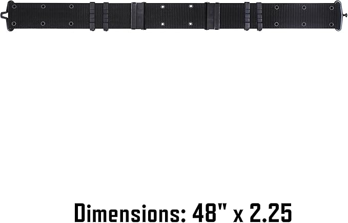 Rothco Utility Belt with Metal Buckles – Adjustable Uniform Service Belts