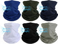 Geyoga Neck Gaiter Bandana Face Mask Summer UV Protection Cooling Breathable Face Mask Neck Scarf Balaclava for Men Women