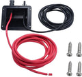 VIKKSAER Solar Cable Entry Gland Box, 10FT 10AWG Soft Solar Extension Cable and Connector, UV Resistance Dual Cable Entry Gland Housing on RVs, Caravans, Boats, Campers (Black(10FT))