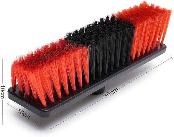 26FT Water Fed Pole Kit, Solar Panel Cleaning Brush and Pole Kit, Telescopic Window Cleaning Brush Outdoor Window Solar Panel Cleaner Extendable Telescopic Pole Water Fed Brush Spray Washer