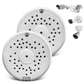 (ABS New) Security Camera Junction Box,Security Camera Bracket Outdoor,Plastic Waterproof Security Camera Mount Hide Cable Junction Box for Arlo Solar Panel Flip Cover Cable Cover