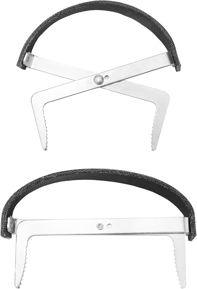 QWORK Battery Carrier, 2 Pack Universal Side Lift Car Battery Holder, Fits 7inch(175 mm) Wide Battery