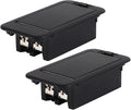 2pcs 9V Battery Cover Battery Box Case Compartment for Active Guitar Bass