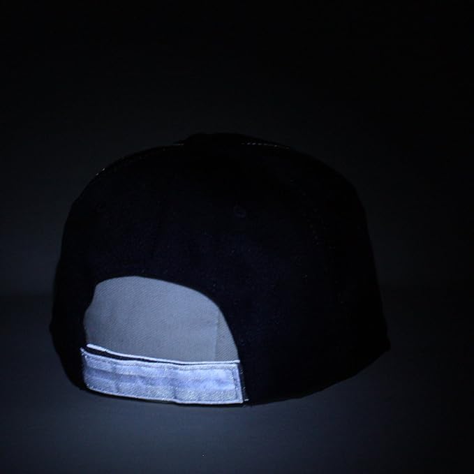 The Vintage Year Reflective High Visibility Piping Neon Polyester Twill Low Profile Structured Baseball Cap