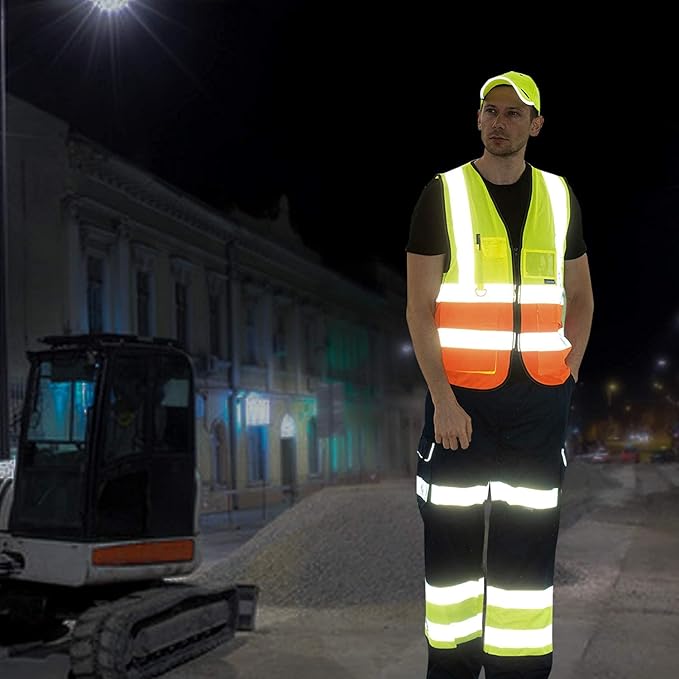 Red safety vest small