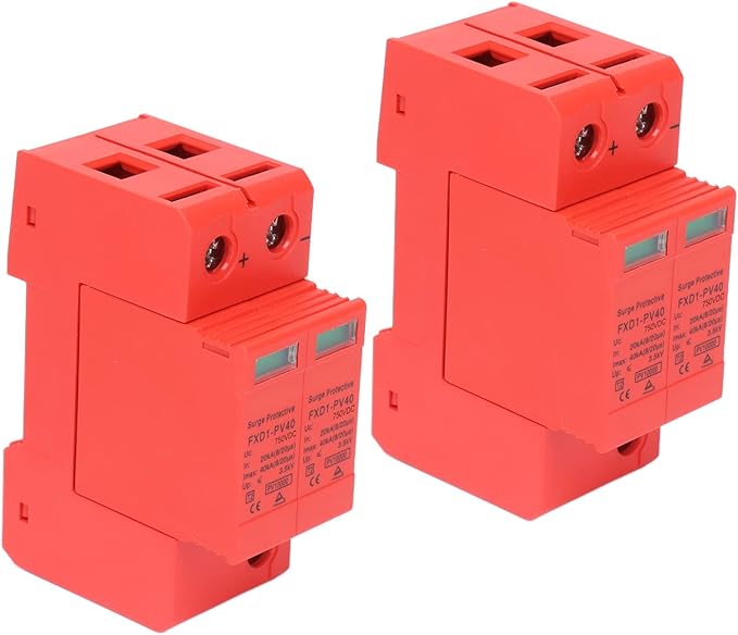 SPD Protective Devices DC Photovoltaic Arrester 2P 40KA FXD1 PV40 for Home Safety (DC 750V)