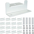 D&ONEHOS Solar Panel Mounting Z Brackets Lightweight Aluminum Corrosion-Free Construction for RVs, Trailers, Boats, Yachts, Wall and Other Off Gird Roof Installation, 16 Units per Set