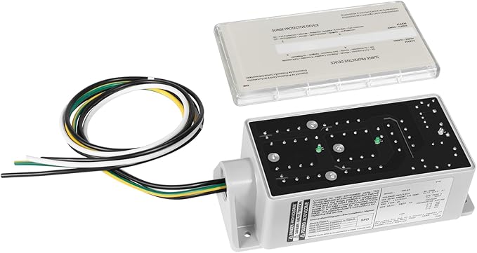 FS140 Whole House Surge Protection Device Rated for 140,000 Amps, Replace for Siemens FS140, Compatible with Any Brand of Load Center and Breakers, 120/240V