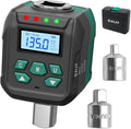 1/2" Digital Torque Adapter Set with Socket Adapters (1/4", 3/8") - 5-99 ft-lb, ±2% Accuracy, Buzzer & LED Alerts, Working with Ratchet Wrench, Breaker Bar - Automotive, Motorcycle & Car Repair