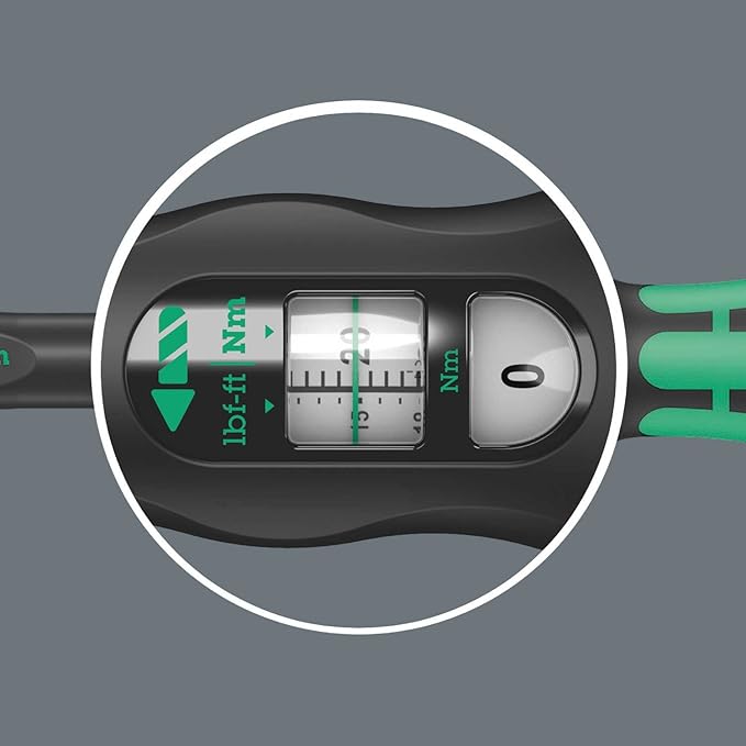 Wera Click-Torque A6 Torque wrench Hex 2 5-25 Nm