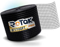 Rotak Critter Guard PRO - 8in x 100ft Solar Panel Bird Prevention Roll Kit Pairs - Heavy Duty Galvanized Black PVC Coated ½ inch Wire Roll Mesh (8" x 100)