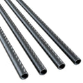 4pcs Carbon Fiber Tube 12x10x500mm,6~50mm Available, 3K roll Wrapped Twill Matte Finish.