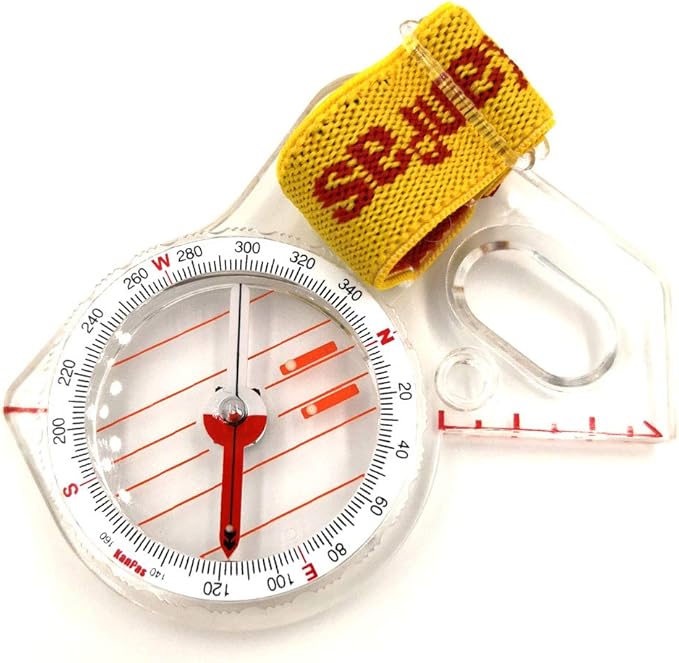 Elite Thumb Orienteering Compass Fast Neddle Setting for Outdoor Adventure Map Reading