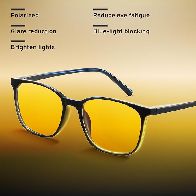 Gaoye Ultralight Blue Light Glasses for Women - Computer Protection Glasses for All Day Comfort - Anti UV Glare & Eyestrain