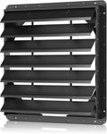 30 Inch Galvanized Sheet Spraying Automatic Exhaust Shutter Louver Vent (No Fan Blades and Motor) for Home Attics, Workshops, Barn, Greenhouse